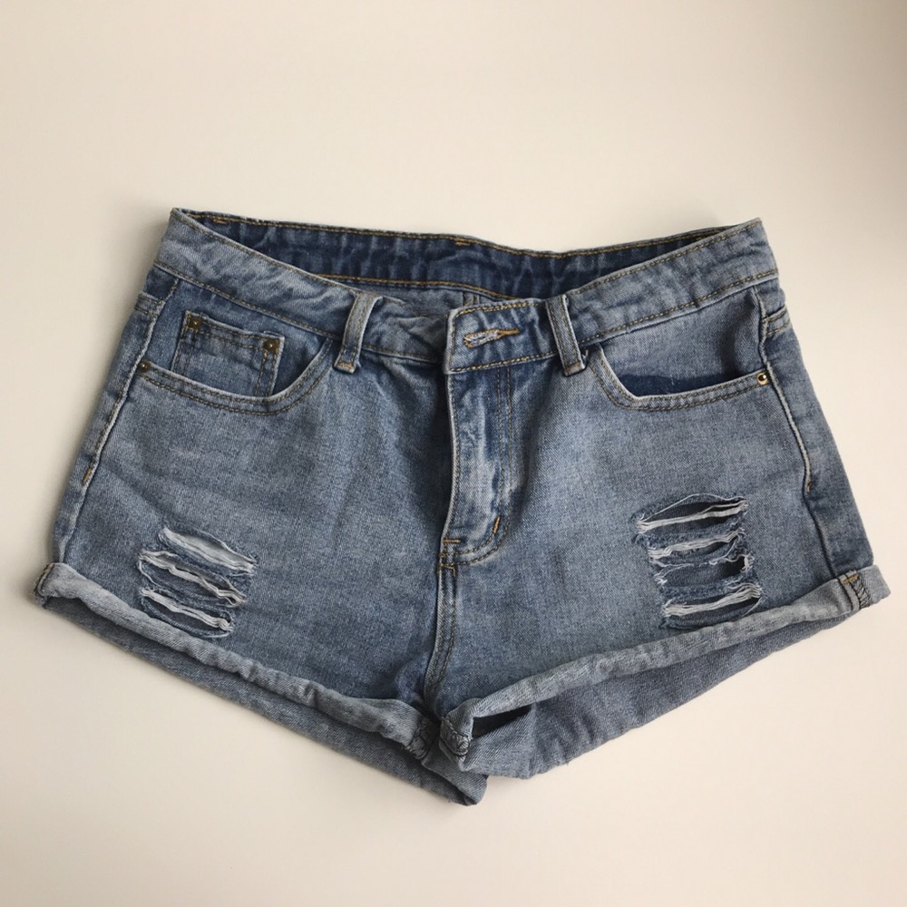 jean shorts